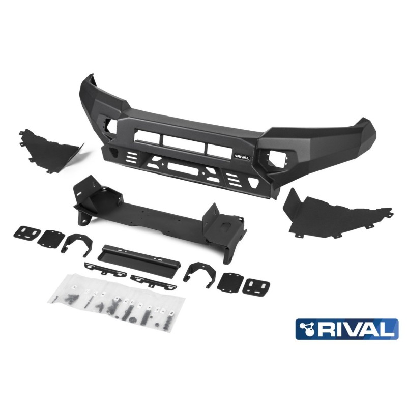 Pare-chocs avant en aluminium pour Toyota Land Cruiser 200 2006 - 2015 - Rival