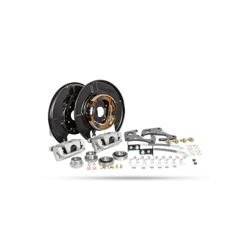 Kit de conversión de freno trasero de tambor a disco con rodamientos para Suzuki Jimny (2018 - ) - Pedders