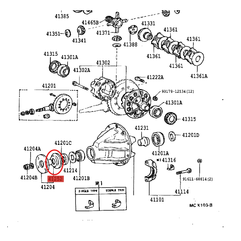 Dust deflector seal on plate, for Toyota Land Cruiser J8 - Genuine Toyota Land Cruiser