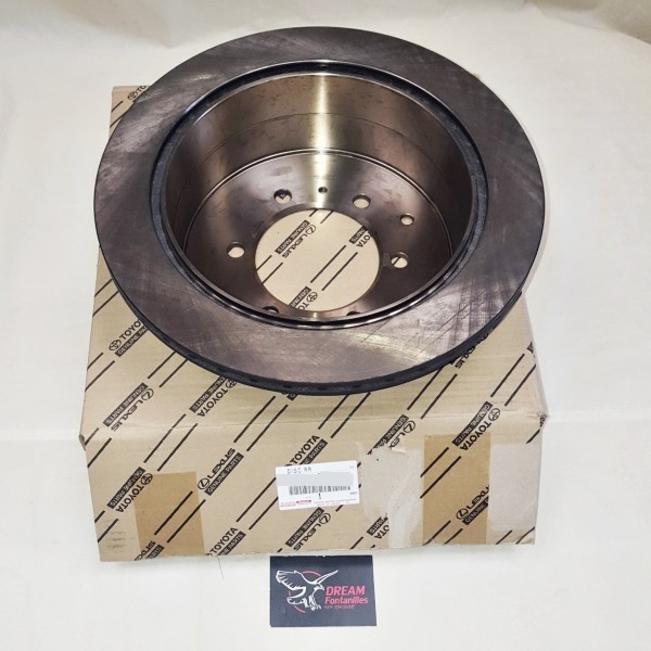 Disco de freno trasero hdj100