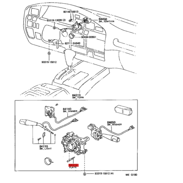 CONTACTO CLAXON HDJ-80 12V