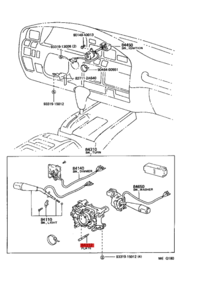 CONTACTO CLAXON HDJ-80 12V