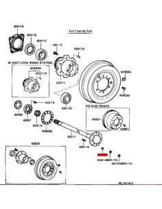 CONO BUJE RUEDA J-8 2
