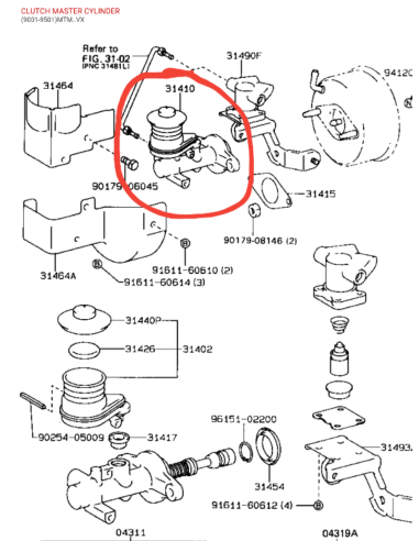 BOMBA EMBRAGUE ORIGINAL ,AISIN