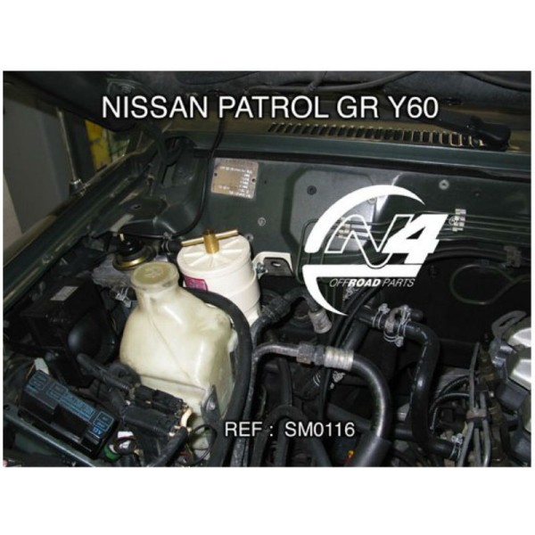 RACOR 500, KIT MONTAJE PREFILTRO NISSAN GR Y60