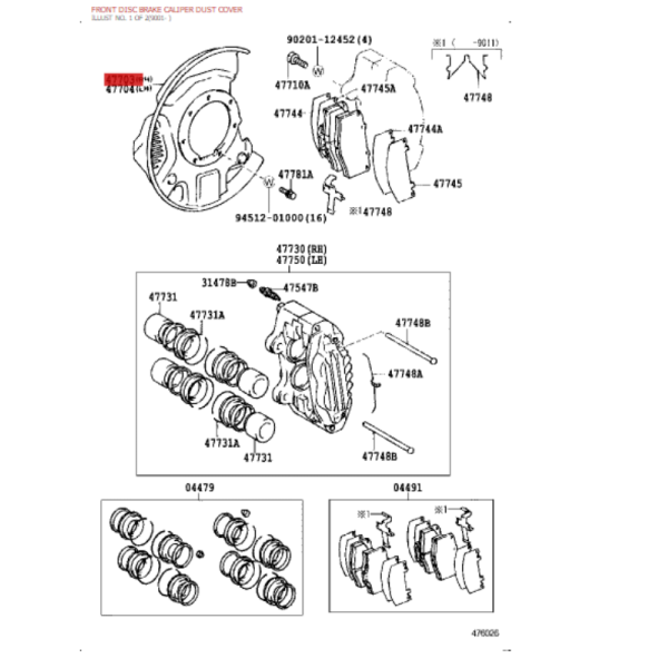FRENO, PROTECTOR DERECHO J-8, 310mm