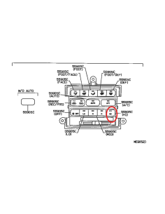BOTONERA CENTRAL, BOTON "HI" J-8 2