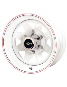 LLANTA GOSS TRIANG. 10x15/6x139,7/ET -44/BLANCO