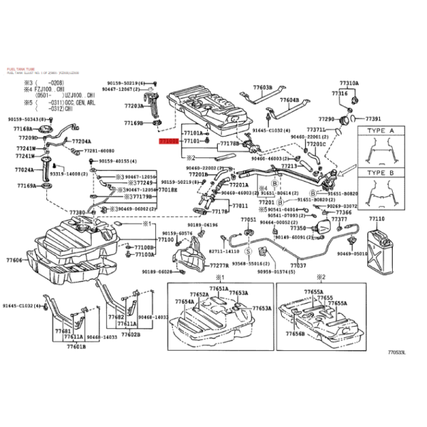DEPOSITO COMBUSTIBLE ADICIONAL J-10 ORIGINAL