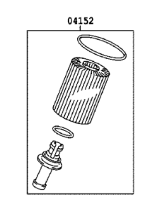 FILTRO ACEITE VDJ-200 2