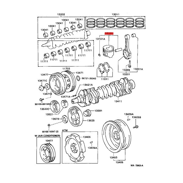 PISTON J-8 ANTERIOR AL 92
