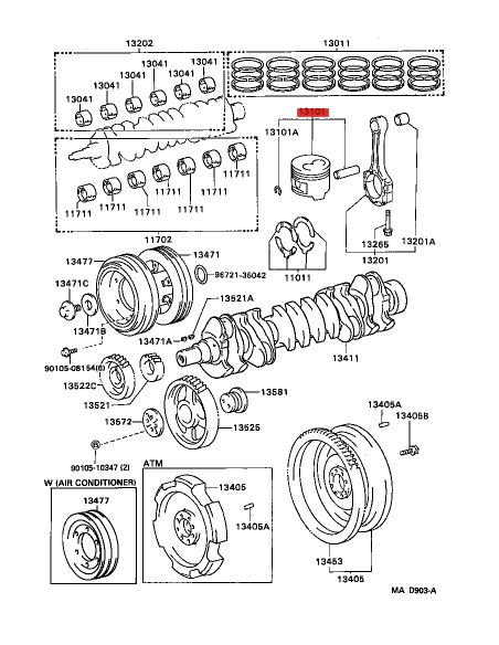 PISTON J-8 ANTERIOR AL 92