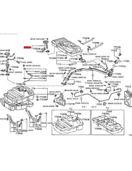 AFORADOR DEPOSITO COMBUSTIBLE ADICIONAL, HZJ105
