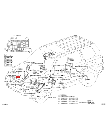 SENSOR ABS DELANTERO/TRASERO DERECHO J-12/15/20/FJ