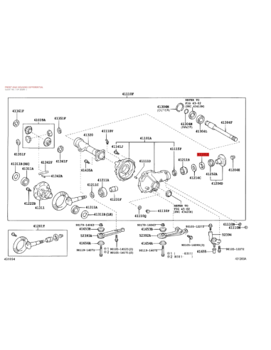 RETEN  DELANTERO/TRASERO, ORIGINAL