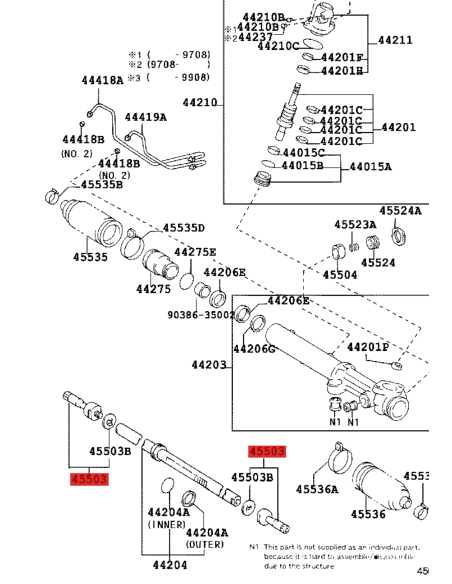 ROTULA AXIAL/INTERIOR J-9