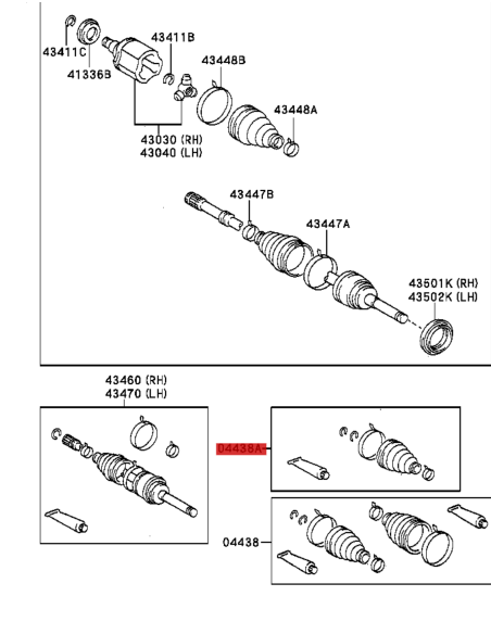 KIT FUELLE TRANSMISION FRONTAL J-9,SIMPLE